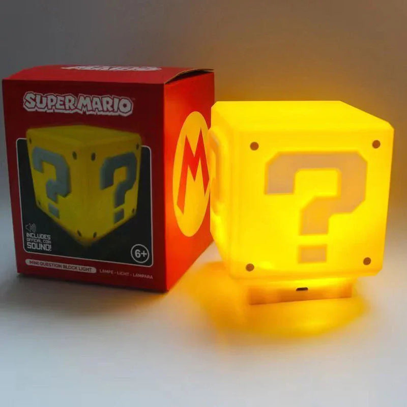 Lâmpada de mesa Super Mario Bros - Carregamento USB